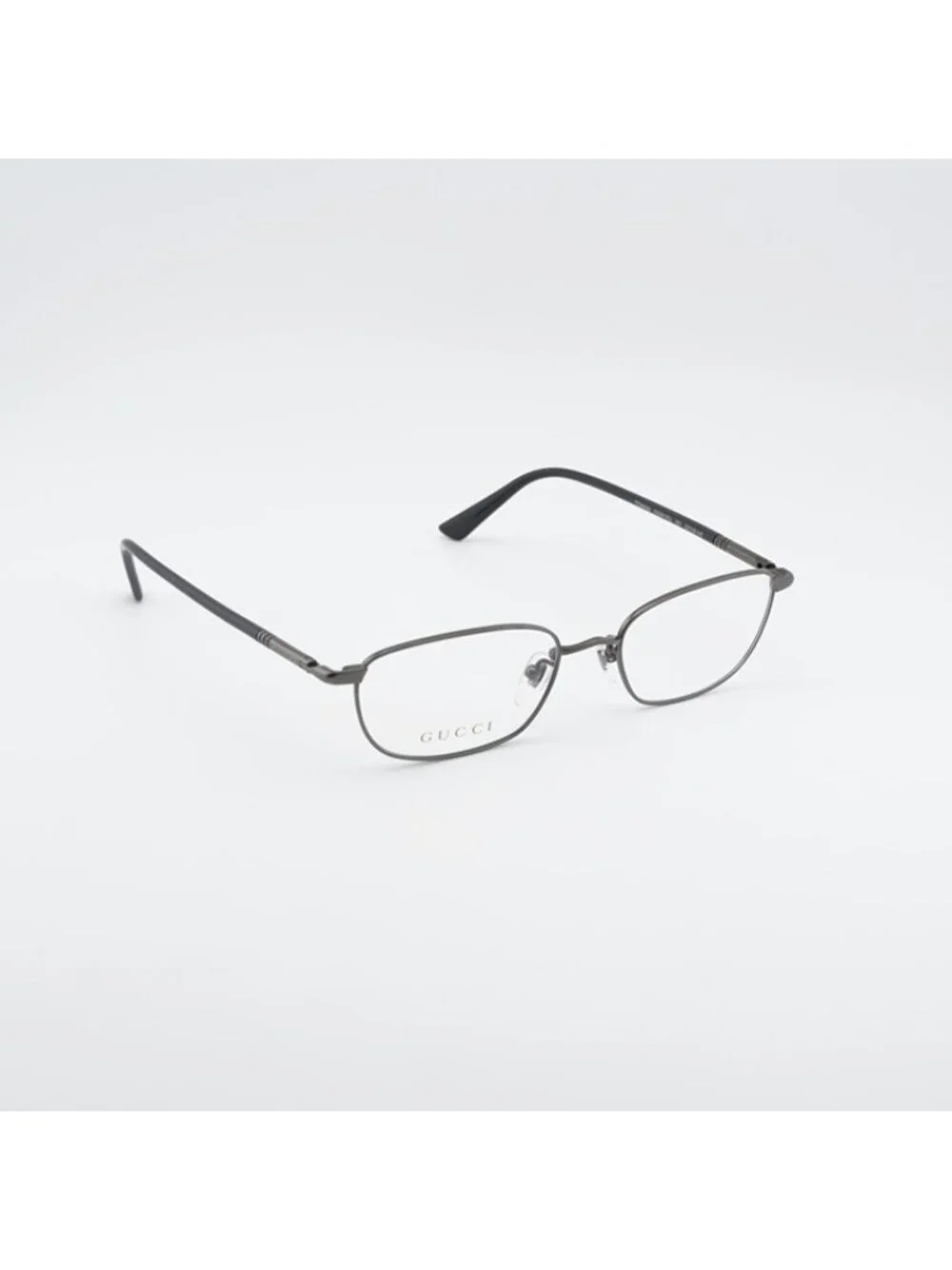 Gucci GG0612OJ 001 Eyeglasses Ruthenium 52mm Rectangle Frame